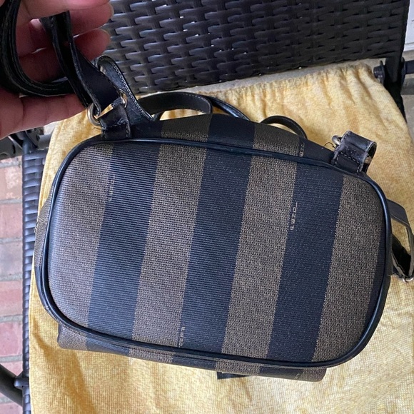 Fendi Penguin Print Leather Backpack - Picture 11 of 15